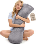 ODOXIA Weighted Pillow for Adults 6.5lbs (41" x 12") | Sleep Better & Feel Calm | Weighted Body Pillow for Stress Relief | Sleeping…