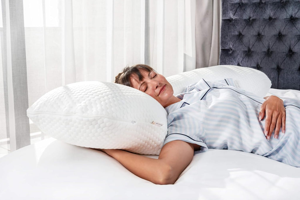 Aricove Body Pillow for Adults, Side Sleeper Pillow for Bed, Full Body Support in Long & Large Size, Tencel Lyocell Cover, Firm Memory Foam…