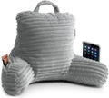 Nestl Reading Pillow for Kids & Teens with Shredded Memory Foam, Luxe Cut Plush Backrest Pillows for Reading and Gaming, For use on…