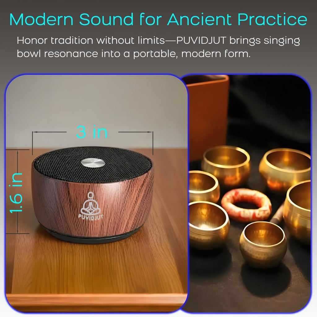 Puvidjutmeditationmachine Sound Frequency Machine, Meditation Generator Instrument, Tone Device Tools - Solfeggio Frequencies Bath for Yoga,…
