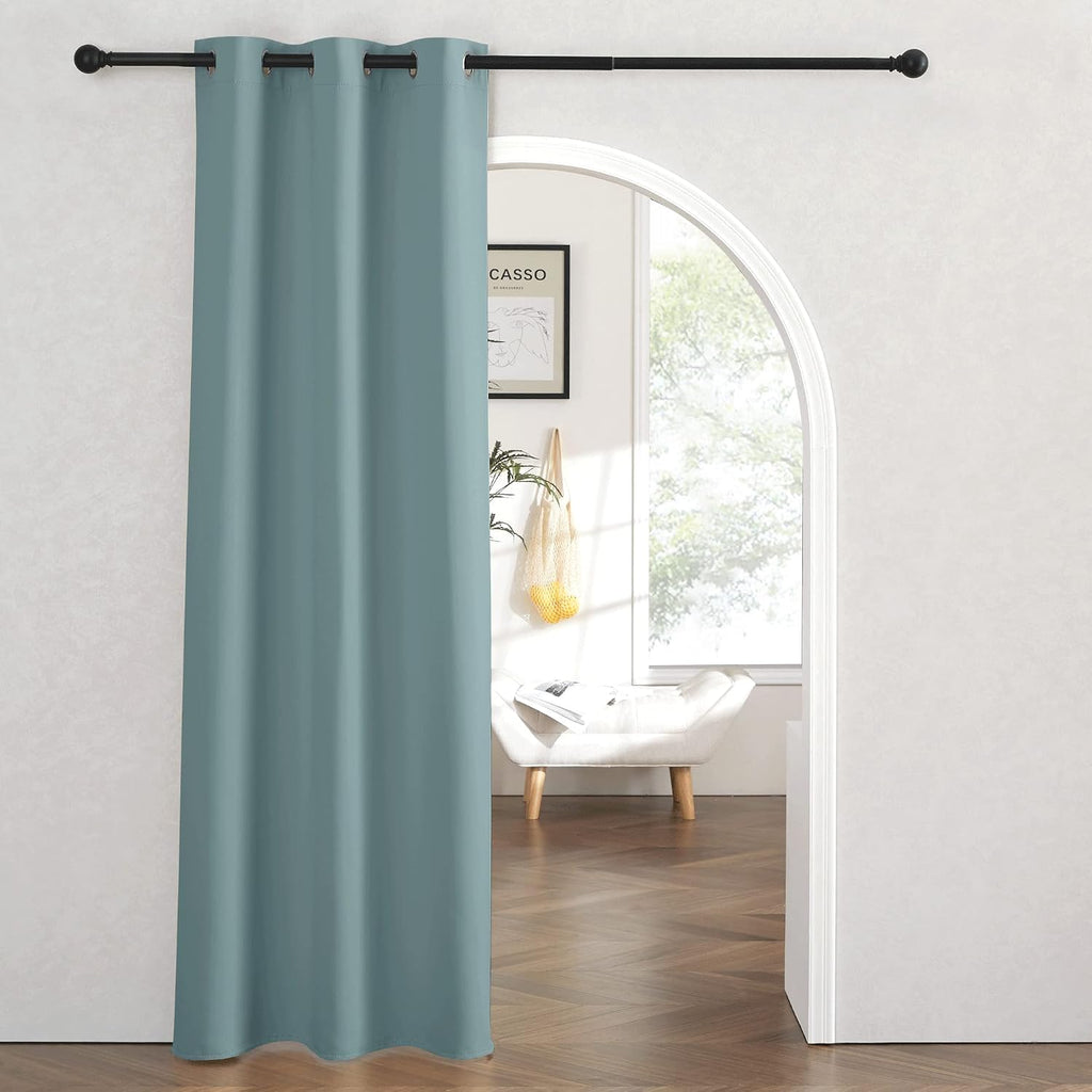 Rybhome RYB HOME Temporary Doorway Curtains Blackout Privacy Room Divider Curtains Portable Drapes for Closet Wall Panel for Bedroom Living…