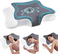 CHxxy Cervical Neck Pillow for Sleeping, Memory Foam Pillows, Ergonomic Side Sleeper Pillows, Cooling Orthopedic Neck Support Pillow for Ba…