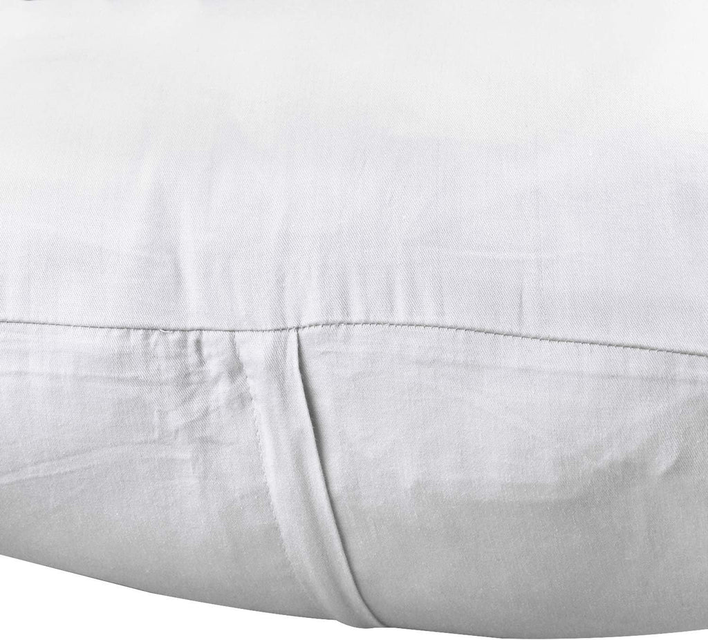 Thmyo 4-Pack 100% Cotton Comfortable Solid Decorative Throw Pillow Case Square Cushion Cover Pillowcase Sublimation Blank Pillow Covers DIY…