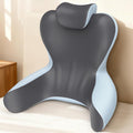Hamyodo Reading Pillow for Sitting in Bed,22" H Back Support Pillow for Sitting up, Back Rest & Lumbar Support Pillows with Arms, Bed Rest C…