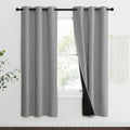 Nicetown Full Shade Curtain Panels, Pair of Energy Smart & Noise Blocking Out Blackout Drapes for Dining Room Window, Thermal Insulated Gue…