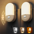 L LOHAS LED Motion Sensor Night Light, 2Pack, Motion Activated Night Light, Night Lights Plug into Wall, 3CCT Amber/3000K/5000K…