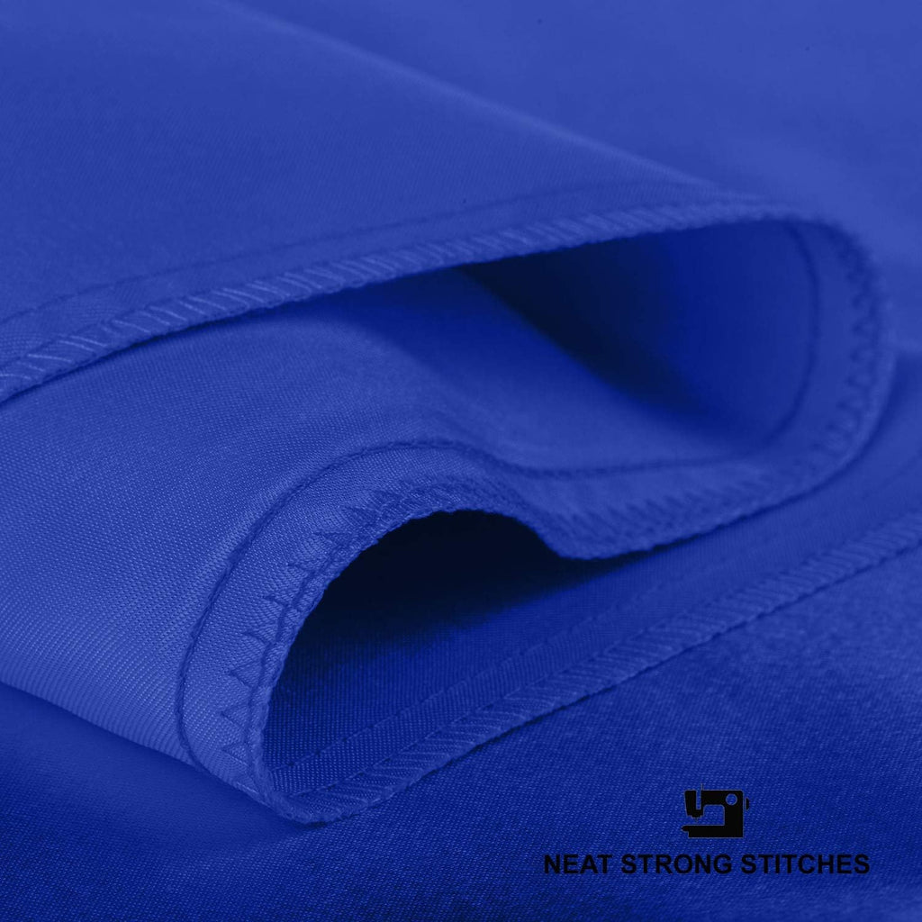 Blissford Royal Blue Satin Pillowcase with Zipper, for Hair and fabric comfort, Feels Soft and Cool Like a Silk Pillowcase, Satin Pillow…