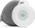 Yogasleep Rohm Portable White Noise Sound Machine + Travel Case in Grey, Sleep relaxation, Crush-Resistant Travel Case, for Adults, Kids…