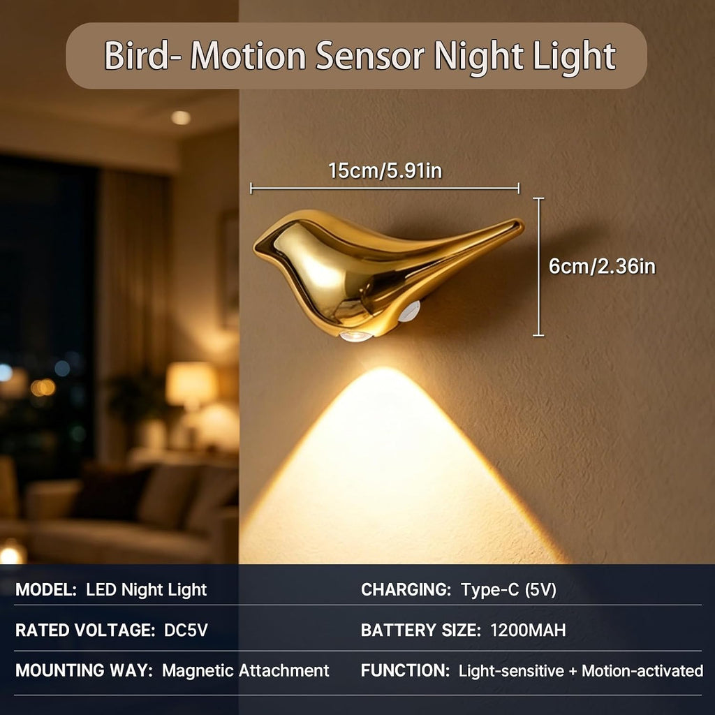 Motion Sensor Night Light: 1200mAh Rechargeable Night Light Set of 2 Magnetic Stair Lights Indoor Wireless Small Night Light for Kids…