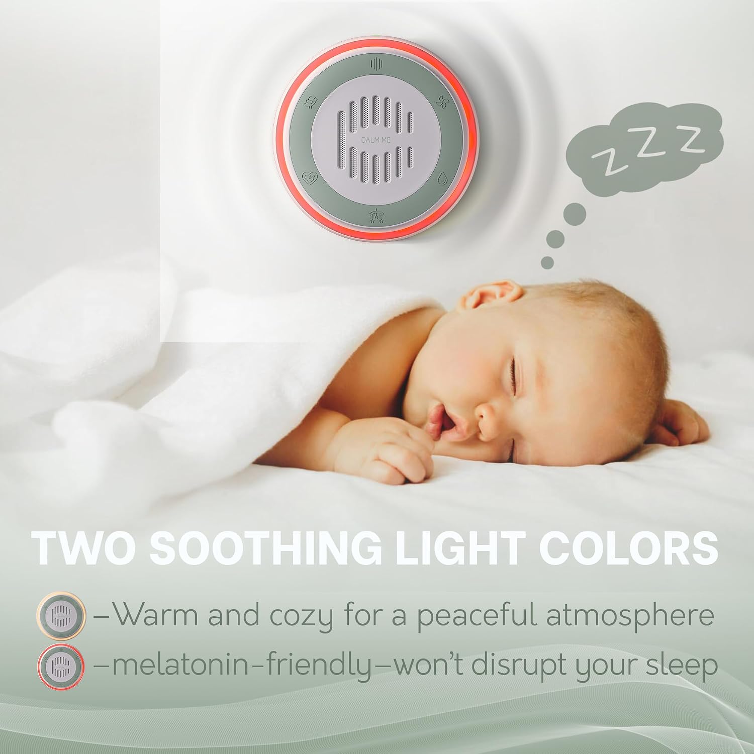 calmme 2-Pack Calm Me White Noise Sound Machine for Office Privacy & Noise Canceling, Plug in Fan Noise Machine for relaxation Offices…