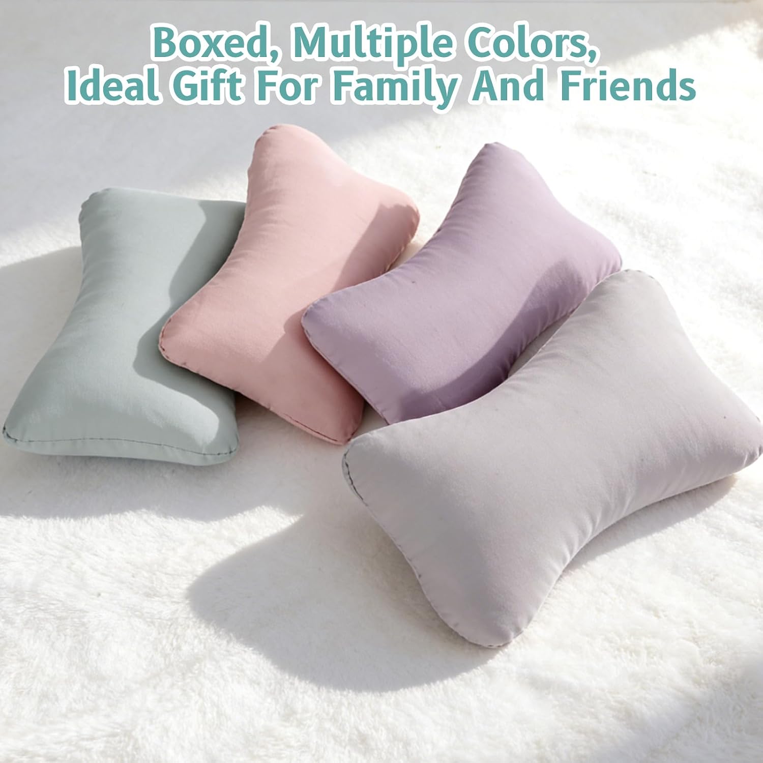 vocheer Small Pillows for Sleeping, 11"x7" Mini Pillow for Travel, Tiny Pillow for Neck, Lumbar, Knee, Wrist, Pets, Cotton Small Back Pillo…
