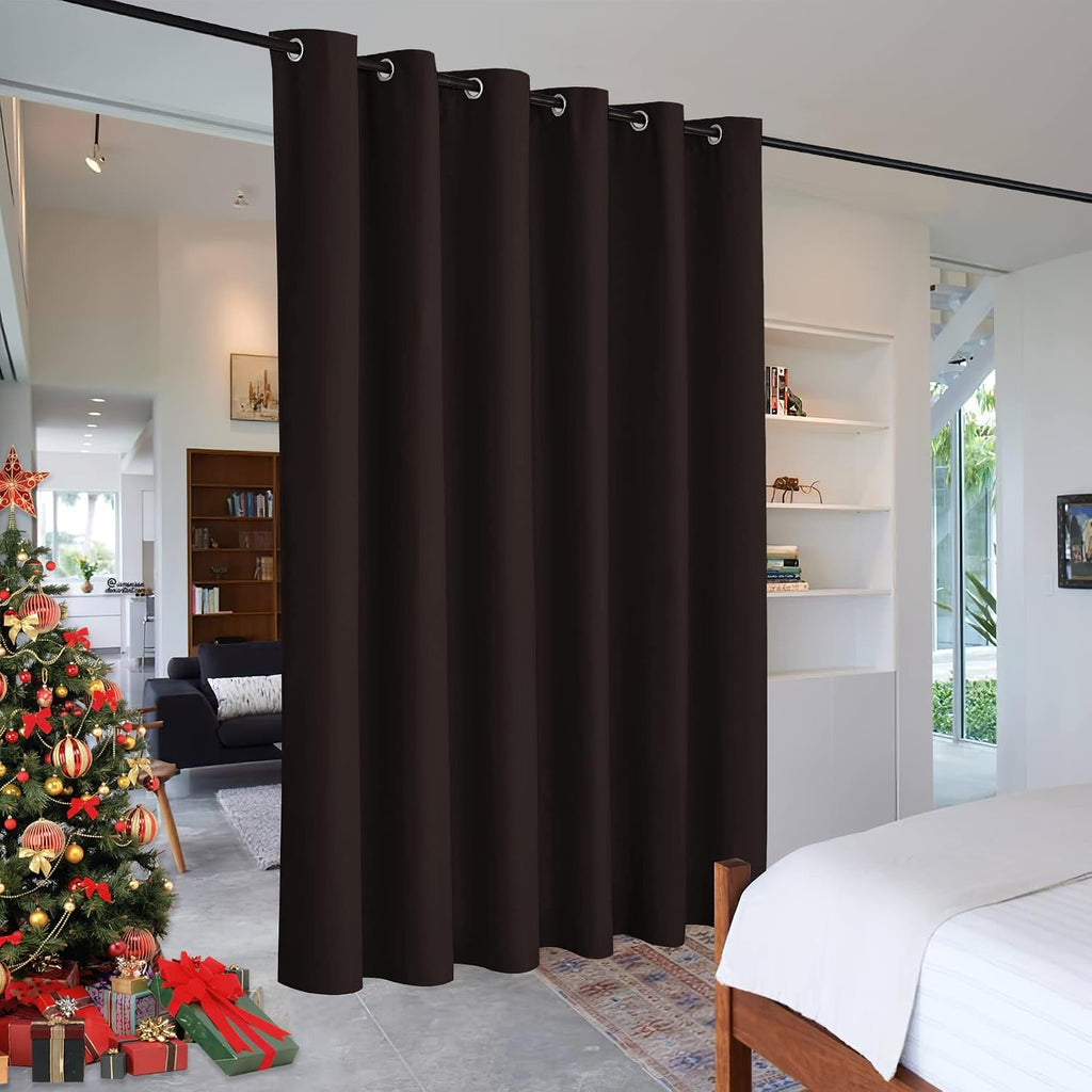 Rybhome RYB HOME Blackout Curtains Blind Adjustable Room Divider Thermal Insulated Separation Screen for Office/Patio Door/Apartment/Dorm,…