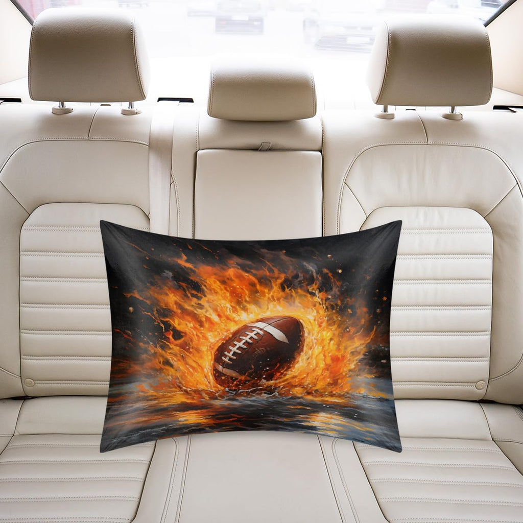 Fire Sports Rugby Satin Pillowcase for Hair and Skin Soft Silk Pillow Cases with Envelope Closure Cooling Pillow Case Slip 15.99 Pillow…