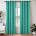 Joydeco Blackout Curtains 120 inches Long 2 Panels Set, Thermal Insulated Long Curtains & Drapes 2 Burg, Room Darkening Grommet Drapes for…