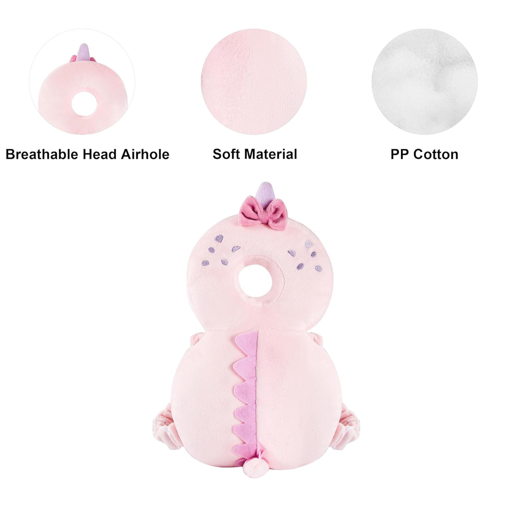 Baby Back Potection Toddler Safety Protector Cushion Pad Toddler Backpack for Crawling Walking Adjustable Toddlers Back Safety Pad for…