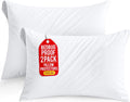 Utopiabedding Set of 2 Pillow Protectors with Zipper Queen Size, Bed Bug and Dust Mite Proof Pillow Covers, Ultra Soft Pillow Encasements,…