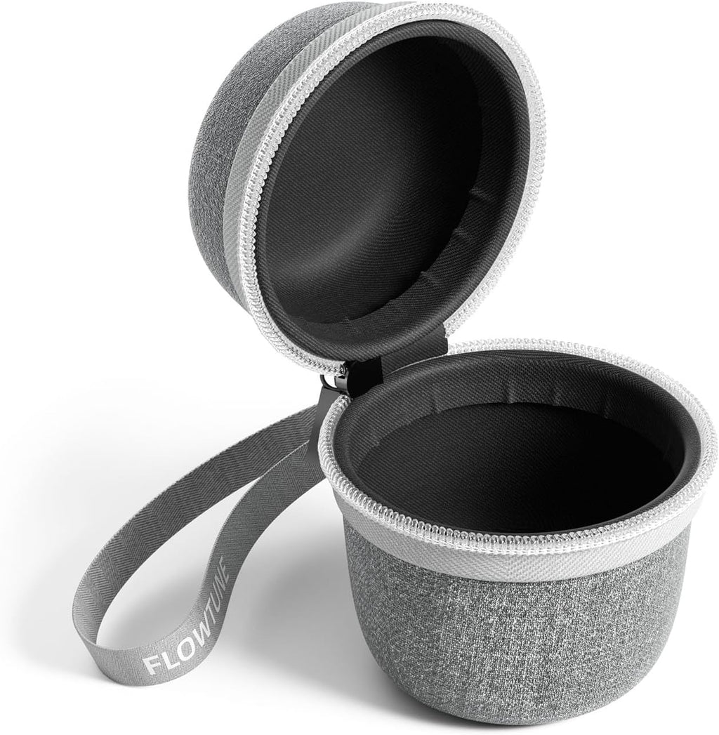 Portable Travel Case for FLOWTUNE Mini White Noise Sound Machine with Reinforced Zipper & Compact Design for On-The-Go (CASE ONLY)
