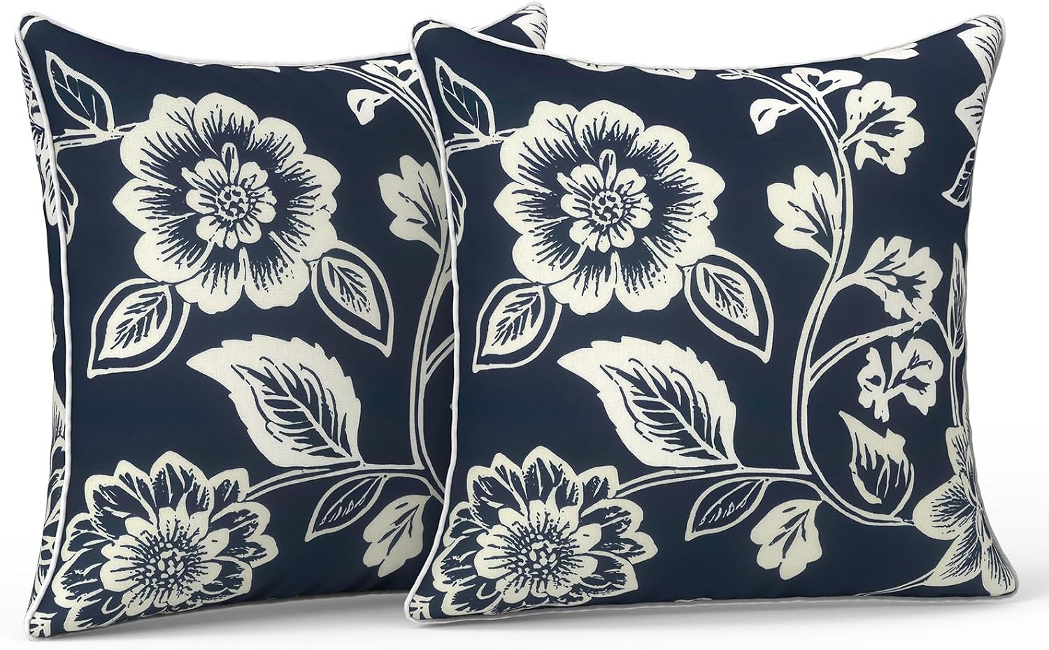 LVTXIII Outdoor Pillow Covers 16x16, Patio Waterproof Throw Pillow Cases Fade Resistant Accent Pillow Covers for Spring Summer Garden…