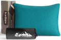 Ivellow Memory Foam Travel Pillow Compressible Camping Pillow for Sleeping Shredded Memory Foam Pillow Compact Firm Supportive Small Pillow…