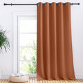 NICETOWN Window Blackout Curtain Panel for Living Room, Burnt Orange, 1 Panel, 70 x 95 inch, Thermal Insulated Blackout Drape/Drapery for…