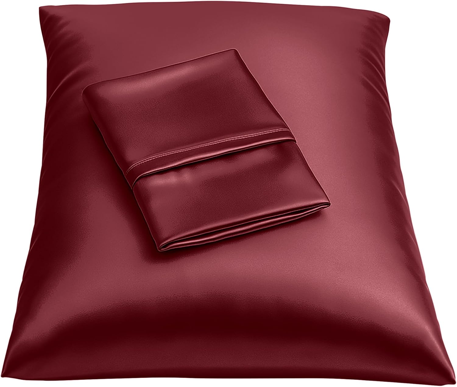 Blissford Satin Pillowcase with Zipper, for Hair and fabric comfort, Feels Soft and Cool Like a Silk Pillowcase, Satin Pillow Cases 2…