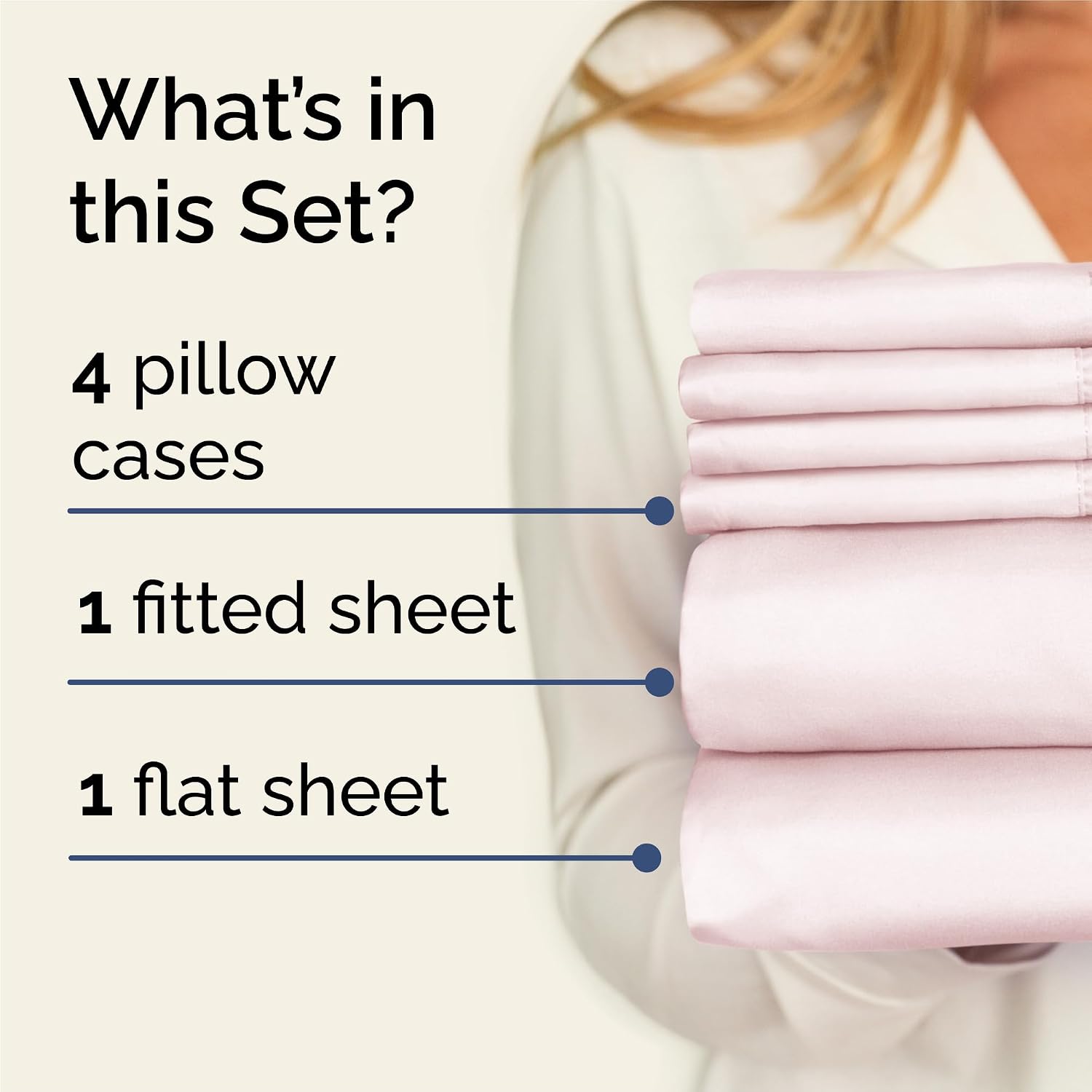 King 6 Piece Sheet Set - Comfy, Breathable & Cooling - Soft Hotel Luxury Bedding for Women, Men, Kids, Teens and Children - 1 Flat & 1…