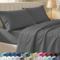 CaliforniaDesignDen California Design Den Soft 100% Cotton Cal King Sheet Set, 400 Thread Count Good Housekeeping Award Winner, Silky Smoot…