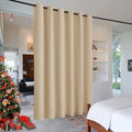 Rybhome RYB HOME Blackout Room Divider Curtains Privacy Room Separator Extra Long Wide for Office Backdrop Workspace Shelves Living Room Ap…