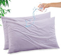 Gogreen Bamboo Rayon Waterproof Pillow Protector, Breathable Pillow Cover, Cooling Pillow Case Protector with Zipper, Super Soft Pillow Cas…