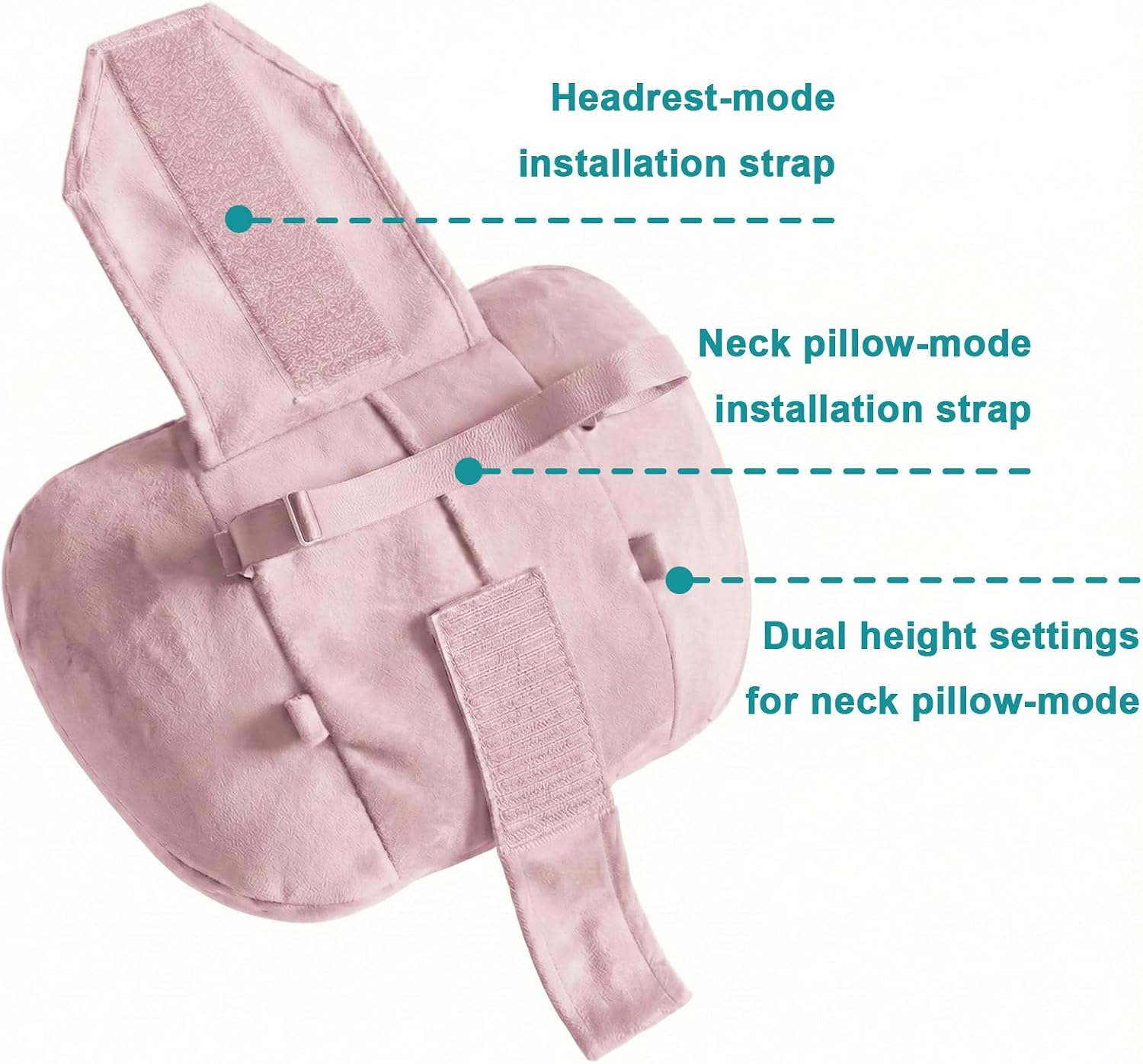 WELBRIT 2PCS Car Pillow for Car Neck Pillow for Driving Seat Neck Support Soft Cushion Back Support Head-Rests for Vehicle Sleeping…