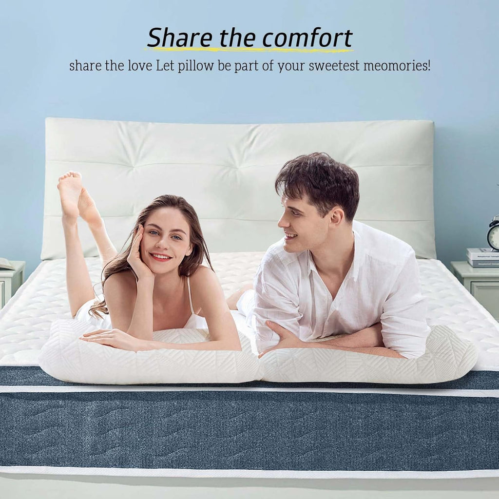BETU Cooling Pillows Standard Size Set of 2, Shredded Memory Foam Standard Pillows Set of 2 for Hot Sleepers, Adjustable Firm Soft…