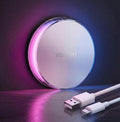 Yeelight Motion Sensor Night Light, Rechargeable Magnetic Night Light with 11 RGB Scenes and & Warm White, Type-C Wireless LED Nightlight f…