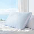 Lyralith Shredded Memory Foam Cooling Soft Bamboo Viscose Pillow Queen Size, Adjustable Hypoallergenic Hotel Quality Bed Pillow for Side…