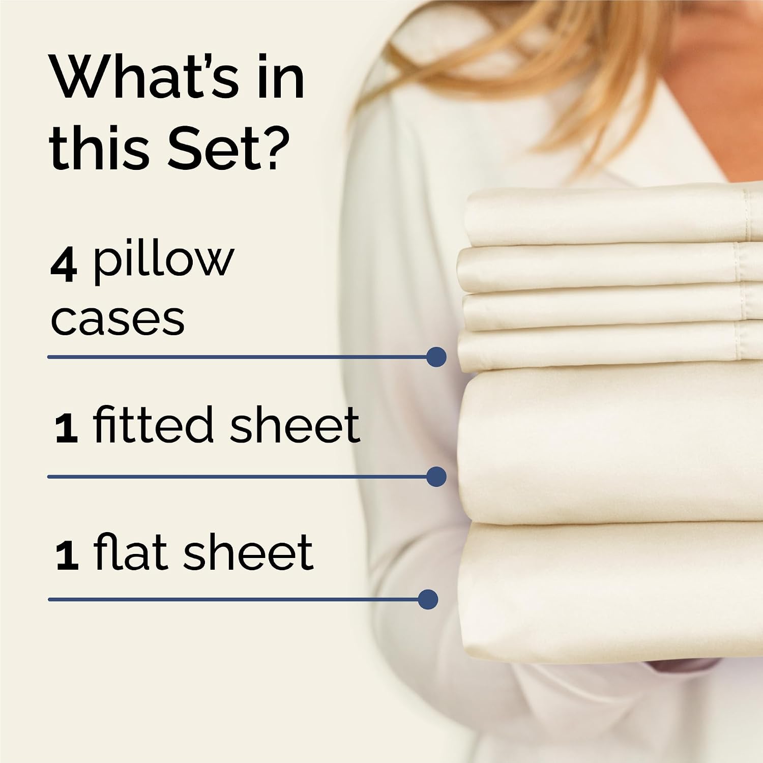 King 6 Piece Sheet Set - Comfy, Breathable & Cooling - Hotel Luxury Bedding for Women, Men, Kids, Teens & Children - 1 Flat & 1 Fitted…