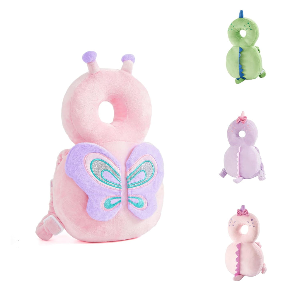 Baby Back Potection Toddler Safety Protector Cushion Pad Toddler Backpack for Crawling Walking Adjustable Toddlers Back Safety Pad for…