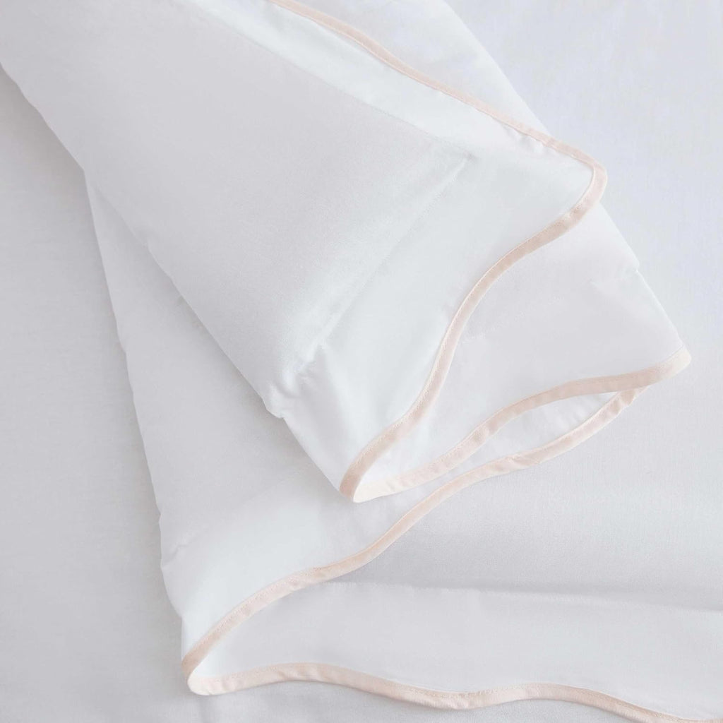 MarthaStewart Martha Stewart - Queen Duvet Cover Set, Crisp & Smooth Bedding with a Cotton Percale Lightweight Feel, Reversible 3 Piece Bed…