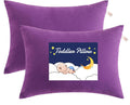 Ntbay Toddler Pillows, Down Alternative 13"x18" Pillows, Machine Washable - Soft and Breathable Travel Small Pillows for Sleeping, Ideal fo…