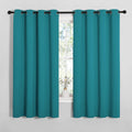NICETOWN Room Darkening Curtains 68 inch Length 2 Panels, Thermal Insulated Grommet Blackout Curtains for Modern Casual Elegant Bedroom…