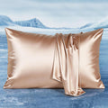 Luxear Cooling Pillow Cases for Hot Sleepers, Double-Sided Upgraded Arc-Chill Q-Max > 0.5 Cooling Satin Pillowcase, Silky Soft, Hair & Skin…
