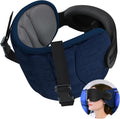 SARISUN Travel Pillows for Airplanes, Airplane Pillow for Long Flight, Airplane Head Strap with Sleep Eye Mask, 360° Headrest for Car…
