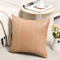Fancy Homi Tan Decorative Throw Pillow Covers 20x20 Inch for Living Room Couch Bed, Modern Farmhouse Boho Home Decor, Waterproof Faux…