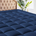 Matbeby California King Mattress Pad - Cooling Breathable Mattress Topper, Quilted Fitted Mattress Protector, Pillow Top Mattress Cover wit…