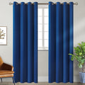 BGment Blackout Curtains for Bedroom - Grommet Thermal Insulated Room Darkening Curtains for Living Room, 55 x 96 Inch, 2 Panels, Royal Blu…