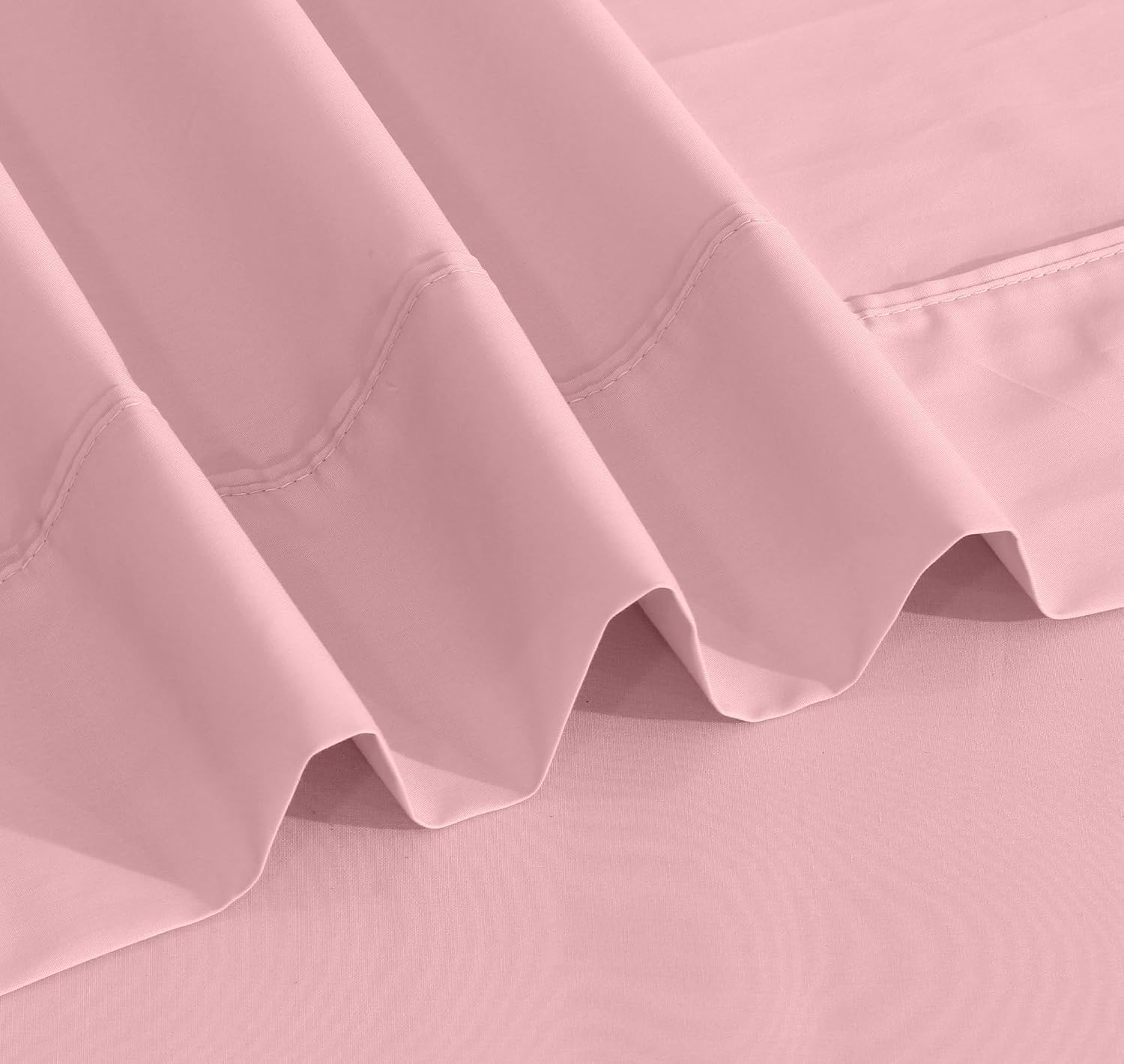 Ruvanti 100% Cotton Percale Sheets Queen Size – Crisp Cooling Bed Sheets for Hot Sleepers, Deep Pocket 16”, Soft Breathable & Durable Hotel…