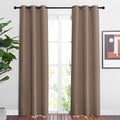Nicetown Blackout Window Curtains 84 inch Long - Grommet Top Room Darkening Thermal Insulated Solid Vertical Drapes for Bedroom/Kid Room (2…