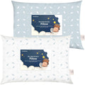 KeaBabies 2-Pack Toddler Pillows 2 Year Old to 5-13x18 Soft Organic Cotton Kids Pillow for Sleeping, Travel, School, Daycare, Nap…