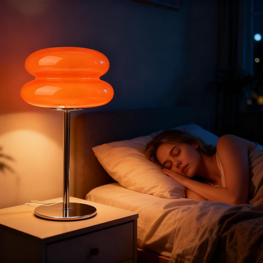 Bedroom Mushroom lamp, Medieval Modern Bedside Table lamp for Night Stands, Vintage dimmable Small Lamps, Cute Cool Desk Lamps Home Room…