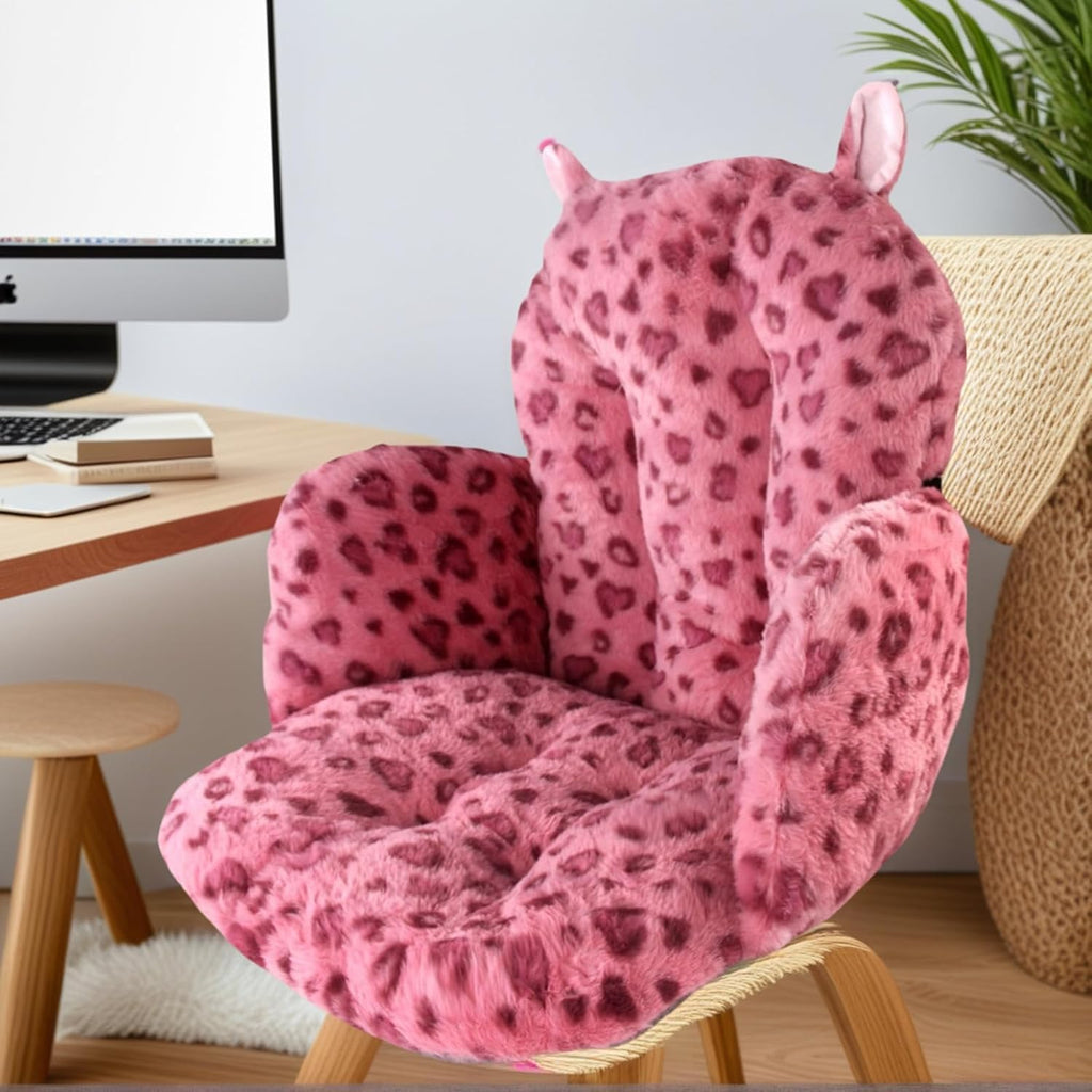 DOBUONO Comfy Office Chair Cushion: 17.5" L x 17.5" W x 18" H Cute Seat Cushion Kawaii Cushion for Gaming Chair with Backrest Non-Slip…