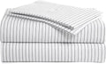 Perupima Peru Pima 415 Thread Count Percal Twin Sheet Set - 100% Peruvian Pima Cotton, 3 Piece (Flat, Fitted, 1 Pillowcase) - Cooling, Cris…