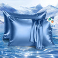 Elegear Cooling Pillow Cases Set of 2 for Hot Sleepers, Softer Than Silk Pillow Cases for Hair & Skin, Upgraded Arc-Chill Cooling Satin…
